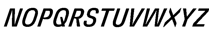 DeBox Condensed Med Ita Tall Font UPPERCASE