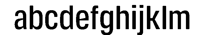 DeBox Condensed Medium Tall FONT