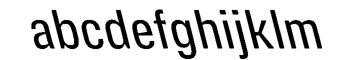 DeBox Condensed Slanted FONT