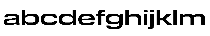 DeBox Expanded Bold FONT