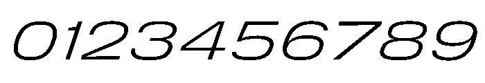 DeBox Expanded Light Ita Short Font OTHER CHARS