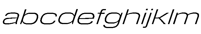 DeBox Expanded Light Ita Tall FONT