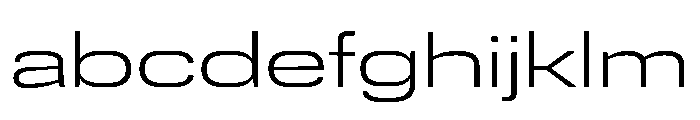 DeBox Expanded Light Short FONT