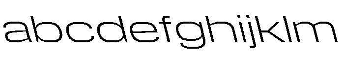 DeBox Expanded Light Slant Tall FONT