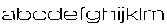DeBox Expanded Light Tall FONT
