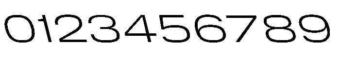 DeBox Expanded Lt Sla Short Font OTHER CHARS
