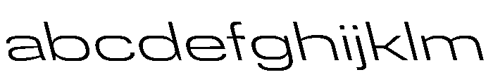 DeBox Expanded Lt Sla Short FONT