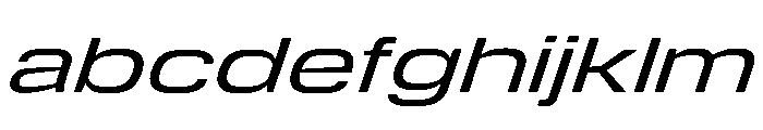 DeBox Expanded Med Ita Tall FONT