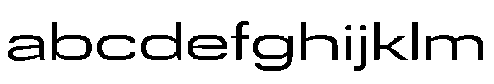 DeBox Expanded Short FONT