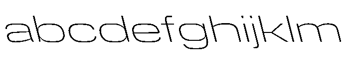 DeBox Expanded Thin Slanted FONT