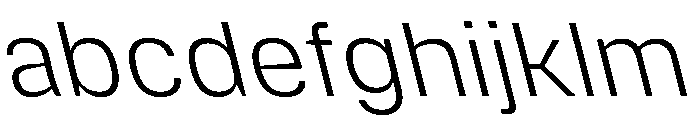 DeBox Light Slanted Tall FONT