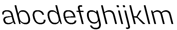 DeBox Light Slanted FONT