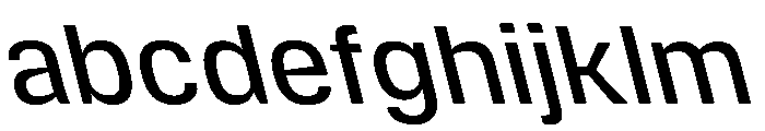 DeBox Medium Slanted Tall FONT