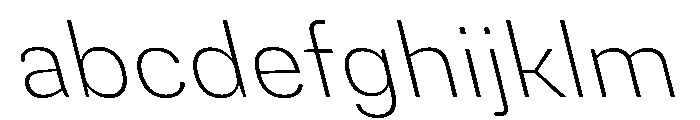 DeBox Thin Slanted Short FONT