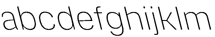 DeBox Thin Slanted Tall FONT