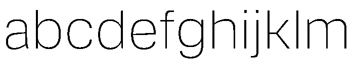DeBox Thin Tall FONT