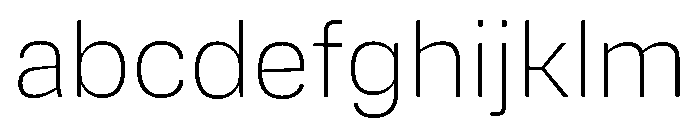 DeBox Thin FONT