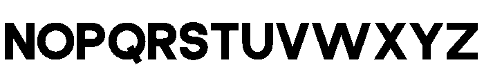 DeMonte Heavy Font UPPERCASE