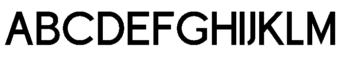 DeMonte Semi Bold Font UPPERCASE