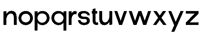 DeMonte Semi Bold Font LOWERCASE