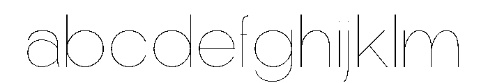 DeMonte Thin FONT