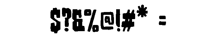 Deadcrest Font OTHER CHARS