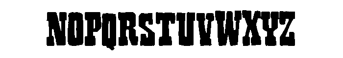 Deadcrest Font UPPERCASE