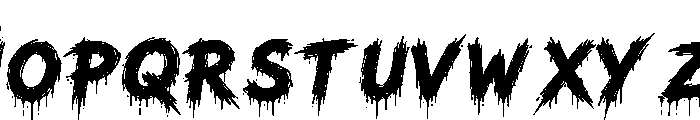 Deadly Target Font UPPERCASE