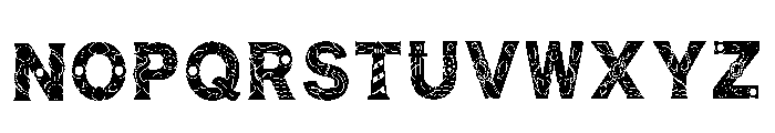 Deagan Regular Font UPPERCASE