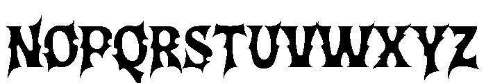 Deamagr Regular Font UPPERCASE