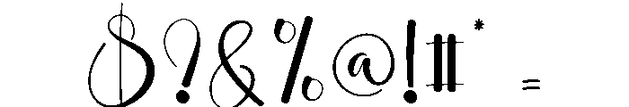 Deandra Font OTHER CHARS