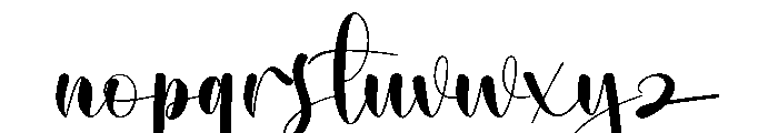 Deandra Font LOWERCASE