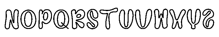 Dear Babe Font LOWERCASE