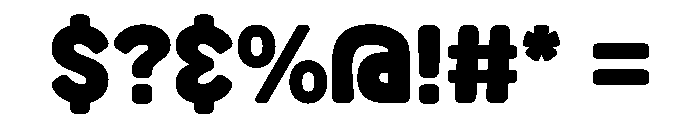 Dear Chunki Regular Font OTHER CHARS