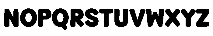 Dear Chunki Regular Font UPPERCASE