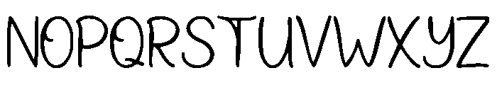 Dear_Me Font UPPERCASE