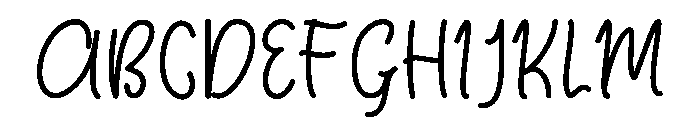 Dear Mirella Font UPPERCASE