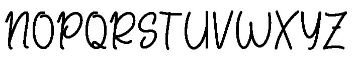 Dear Mirella Font UPPERCASE