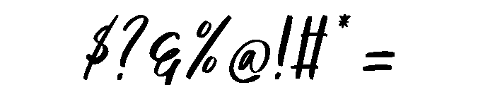Dear Puppets Italic Font OTHER CHARS