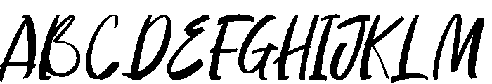 Dear Puppets Italic Font UPPERCASE