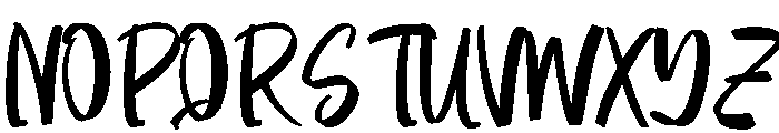 Dear Puppets Font UPPERCASE
