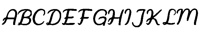 Dear_You Font UPPERCASE