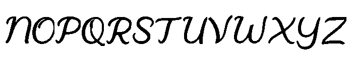 Dear_You Font UPPERCASE