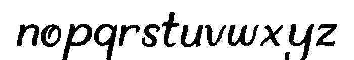 Dear_You Font LOWERCASE