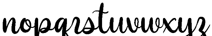 Dearheart Script Regular Font LOWERCASE