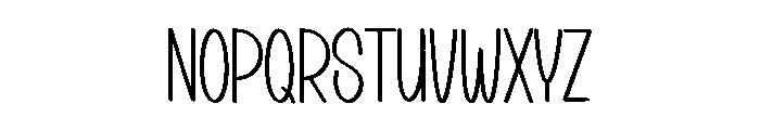 Dearly Cake Font UPPERCASE