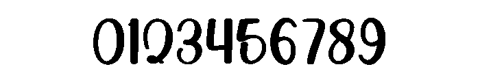 Deary Birthday Font OTHER CHARS