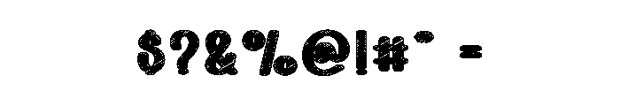 Death Pencil Font OTHER CHARS