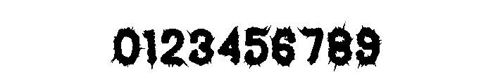 DeathCard Font OTHER CHARS