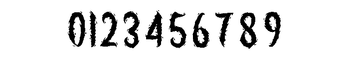DeathDay Font OTHER CHARS